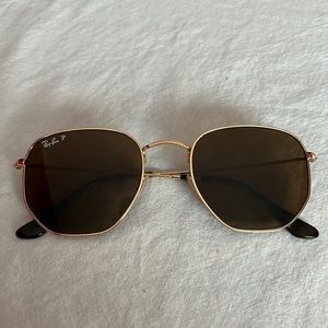 Used gold raybans!